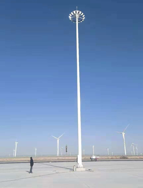 瓜州高速路服务区金银川路街道高杆灯项目