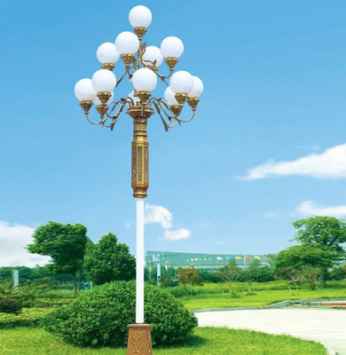 金银川路街道中华灯