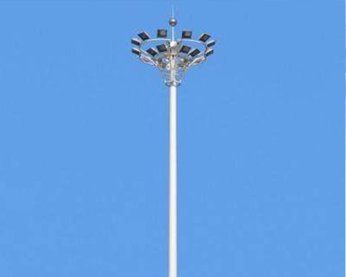 金银川路街道高杆灯