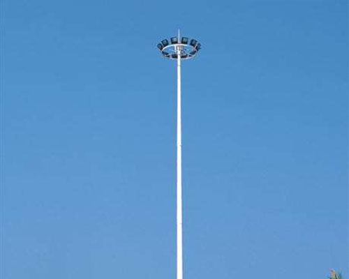 金银川路街道高杆灯