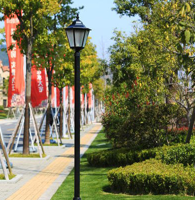 金银川路街道庭院灯