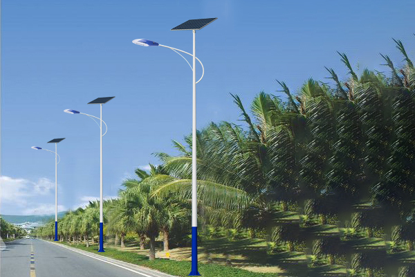 金银川路街道太阳能路灯